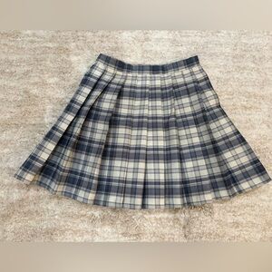Plaid Pleated Women's Skirt